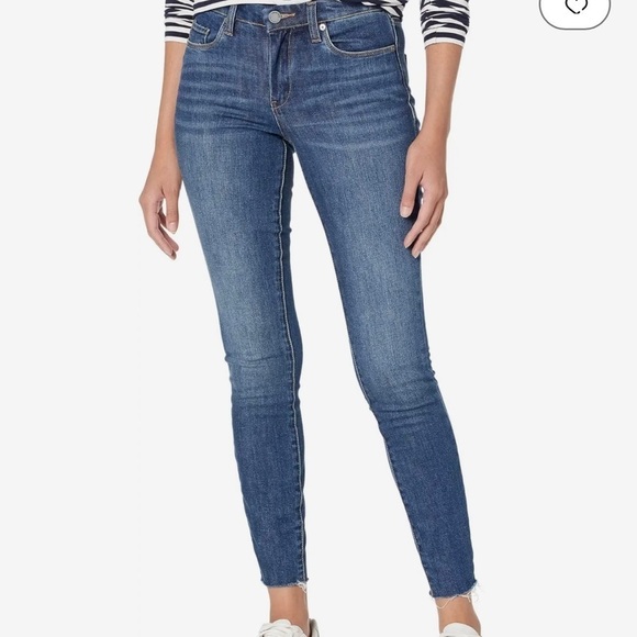Blank NYC skinny classique raw hem jean - Picture 1 of 8
